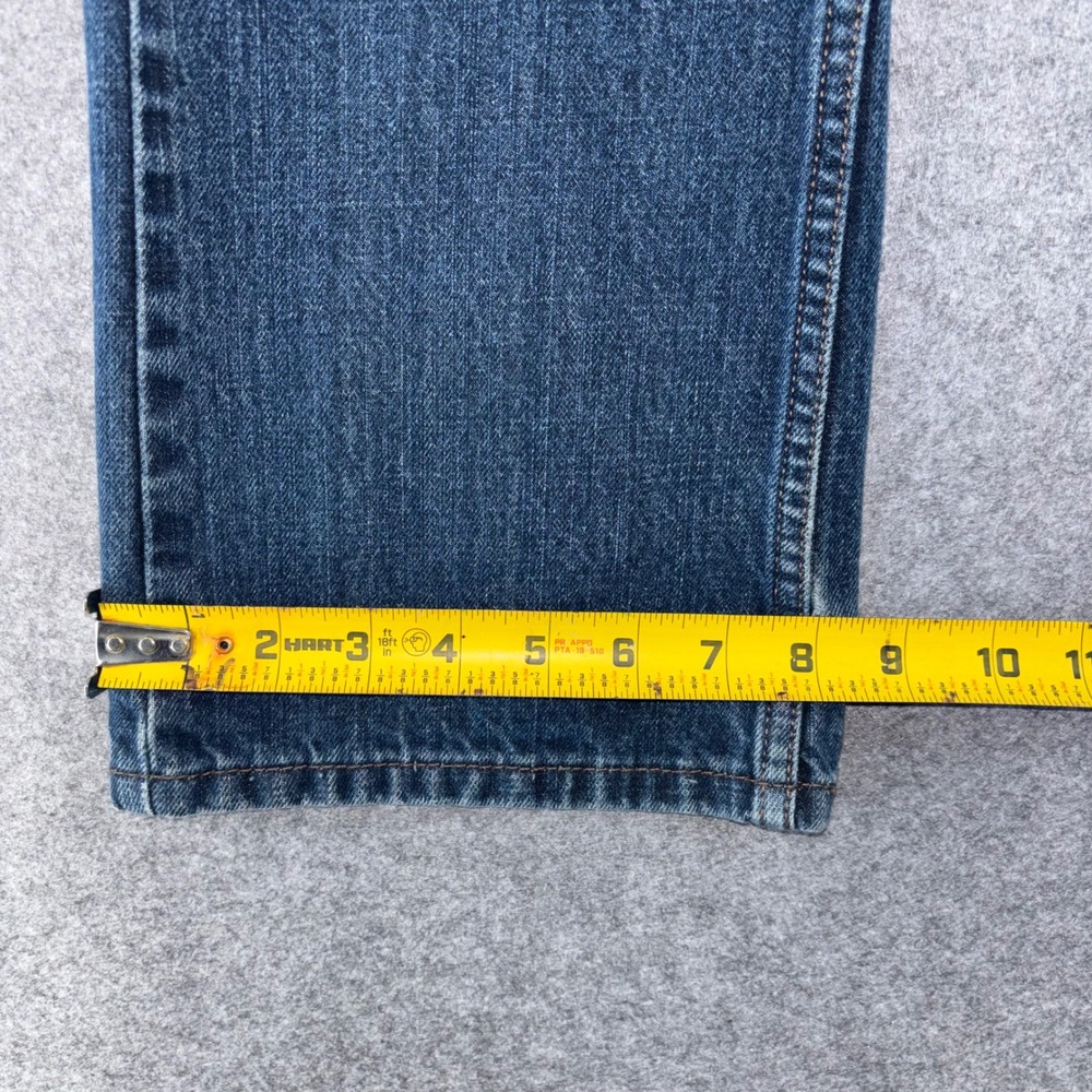 Levis 527 Slim Bootcut Jeans Mens 31x32 Dark Wash Denim 05527-4257 - Picture 6 of 12